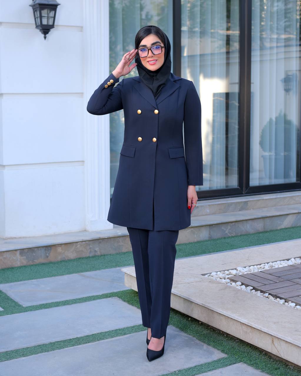 020.jpg مانتو شلوار اداری پارچه فیونا - تصویر 1
